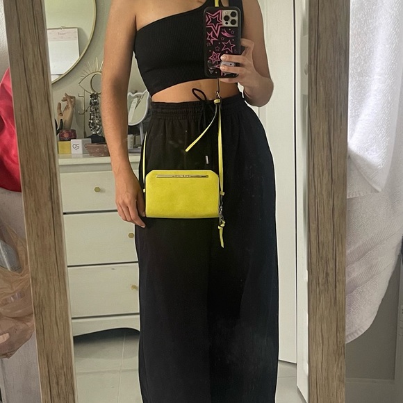 steve madden bright green cross body bag - Picture 3 of 5